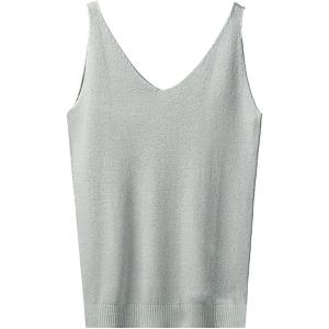 Haut à paillettes pour femme – Col en V – Bleu à paillettes – Débardeur à paillettes – Crop Tops sans manches – Débardeur sexy – Tenue festive – Gilet élégant Y2K(Gris)