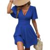 Manches Courtes Bleu