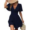 Manches Courtes Bleu Marine